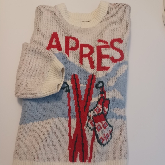 A New Day Apre's Ski Winter Sweater Sz M - Picture 4 of 4